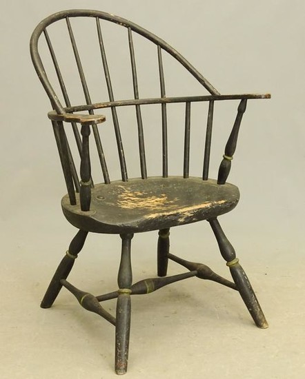 19th c. Sack Back Windsor Chair