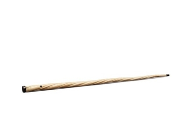 19th century | A silver-mounted Narwhal tusk walking cane