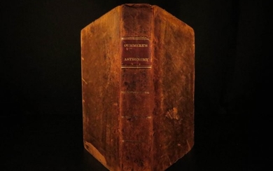1822 1ed on American Astronomy Gummere Science