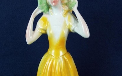 1930's Slipware figurine.