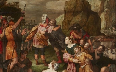Flemish School 17th century, The Reconciliation of…