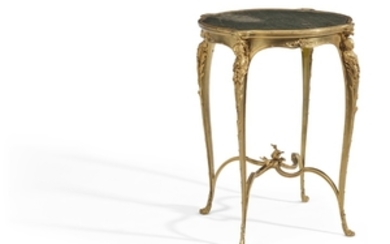 A FRENCH ORMOLU GUERIDON, ATTRIBUTED TO ZWIENER JANSEN SUCCESSEUR, PARIS, EARLY 20TH CENTURY