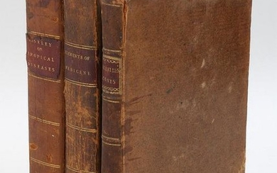 Group of (3) 18th/19th century Medical Books