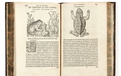 Jacques GRÉVIN 1538-1570 Deux livres des venins [suivi de:] Les Oeuvres de Nicandre