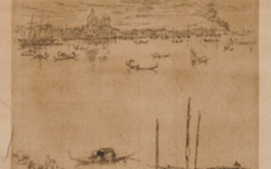 James Abbott McNeill Whistler (American, 1834-1903) Upright Venice
