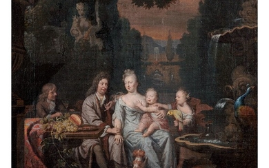 MICHIEL VAN MUSSCHER (ROTTERDAM 1645-AMSTERDAM 1705) LA FAMILLE DE L'ARTISTE...