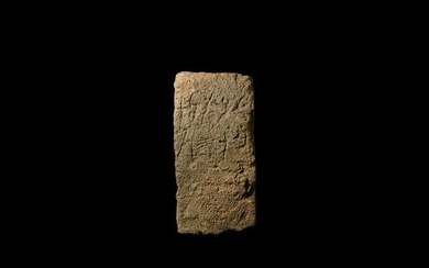Phoenician Funerary Stele for the Maid Slave of Tanit