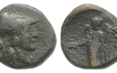 Southern Apulia, Rubi, c. 300-222 BC. Æ (11mm, 2.11g, 9h)....