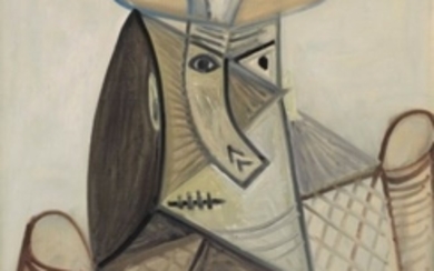 Pablo Picasso (1881-1973), Buste de femme au chapeau (Dora Maar)