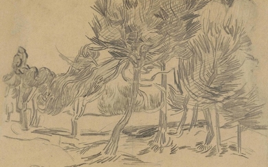 Vincent van Gogh (1853-1890), Groupe de pins