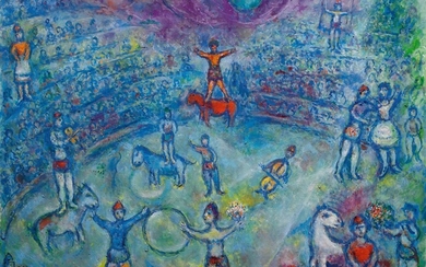 SCÈNE DE CIRQUE, Marc Chagall