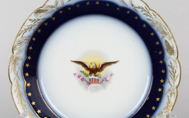 Benjamin Harrison Presidential dinner plate
