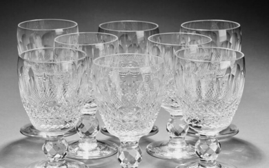 (8) Waterford Colleen pattern crystal sherry glasses