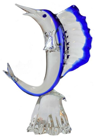 Toso Cristiano - Murano glass sculpture signed
