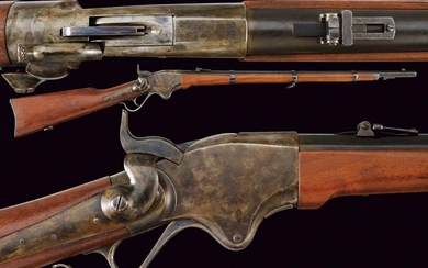 A 1865 MODEL SPENCER REPEATING RIFLE