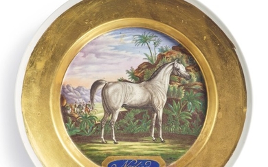 A BERLIN CABINET PLATE, CIRCA 1820