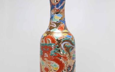 A Chinese colossal porcelain vase, last half of the 20th century