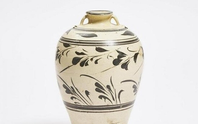 A Cizhou Vase, Meiping, Yuan Dynasty (1279-1368)
