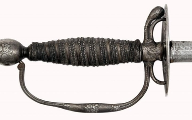 A Cut-Steel Hilted Small-Sword