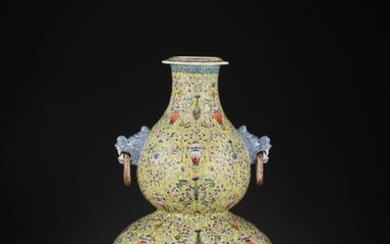 A DOUBLE GOURD VASE, HULUPING, REPUBLIC