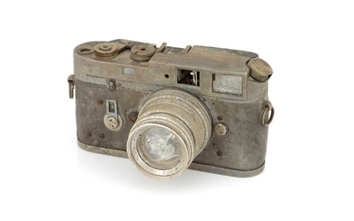 A Fire Damaged Leica M4 Rangefinder Camera