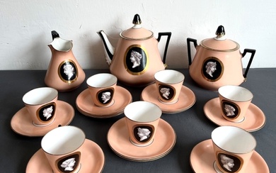 A Limoges porcelain part tea service - early 20th century, i...