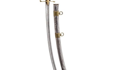 A Prussian lion's head sabre for cavalry officers, circa 1820