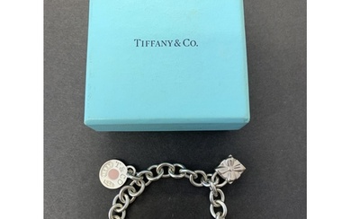 A fine and heavy Tiffany & Co 925 sterling silver '1837' cha...