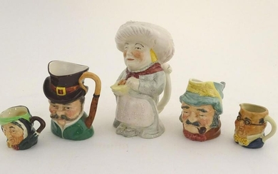 A quantity of assorted Toby character jugs, by makers