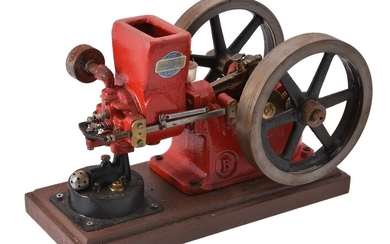 A well engineered model of 'The Associated Line' hit-and-miss stationary engine