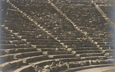 ARNOLD GENTHE (1869-1942) Theatre of Epidaurus.