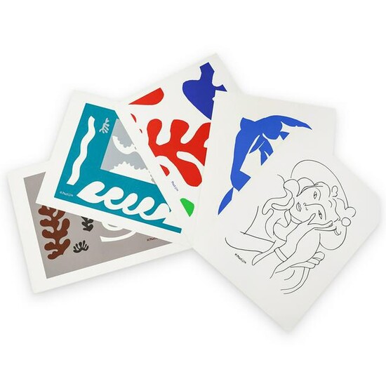 After Henri Matisse (French, 1869-1954) Silkscreens Set