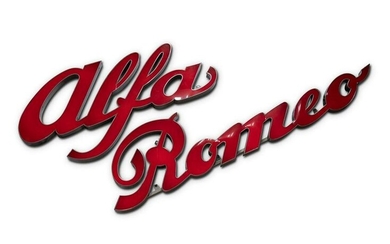 Alfa Romeo Illuminated Dealership Sign