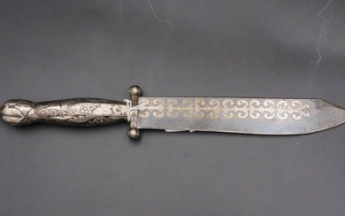 An Iberian hunting knife. 19th century. Steel and