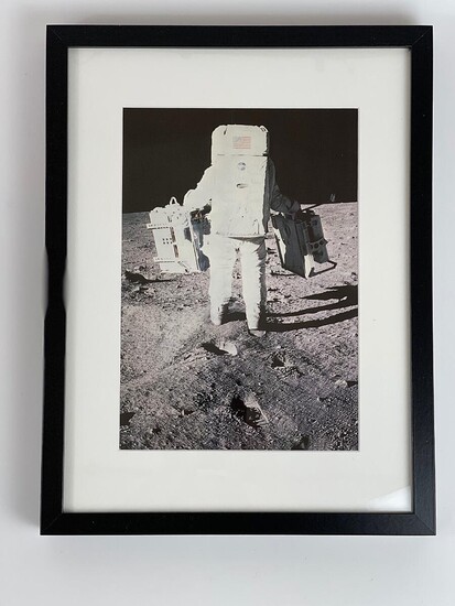 NOT SOLD. An original NASA colour offset photograph from the Apollo 11 Mission in July 1969. – Bruun Rasmussen Auctioneers of Fine Art