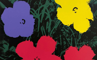 Andy Warhol (1928-1987) (after) Flowers (Sunday B. Morning) (set of ten)