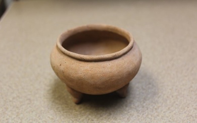 Antique Pre-Columbian Footed Pot