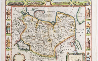 Asia.- Speed (John) A Newe Mape of Tartary, [1676].
