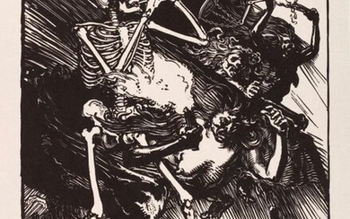 Auguste Lepère (1849-1918) La Mort et les...