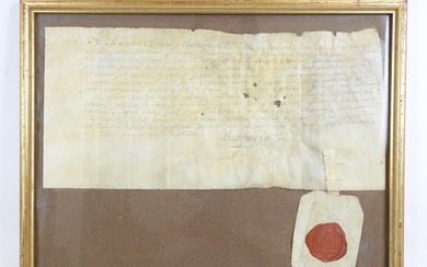 [BORDEAUX] : Texte des représentants de la Maison Commune de Bordeaux. Signé, daté 1786 et...