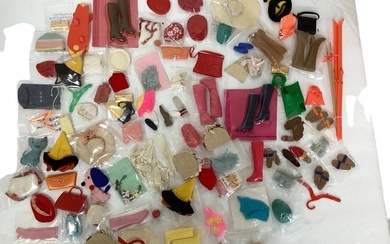 Bag of Miscellaneous Vintage Barbie and Friends Items