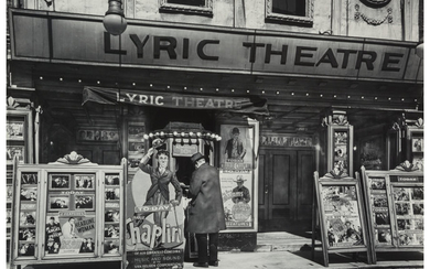 Berenice Abbott (1898-1991), Lyric Theatre, 100 Third Avenue, Manhattan (1936)