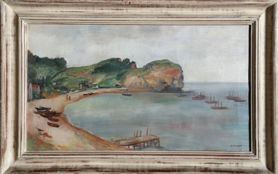Bernard Karfiol, Cove, Oil Painting