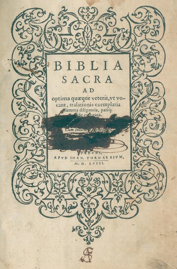 Biblia latina.