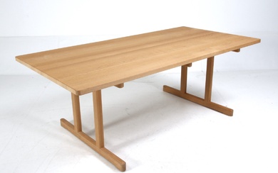 Børge Mogensen. Shaker table / dining table, solid oak