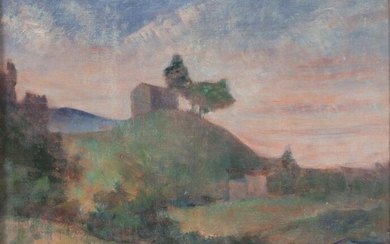 CARLO CARRA' (1881-1966) Paesaggio