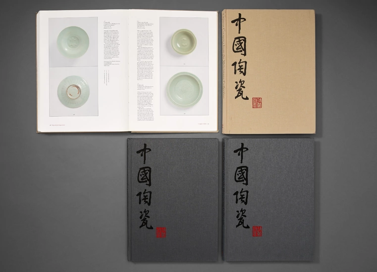 CHINESE CERAMICS FROM THE MEIYINTANG COLLECTION - A group of 4 publications on Chinese ceramics from the Meiyintang Collection.
