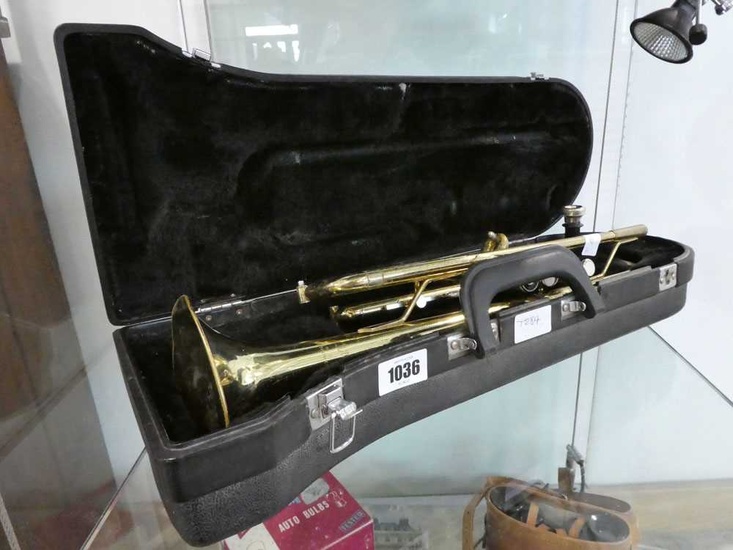 Cased trumpet by JupiterCased trumpet by Jupiter