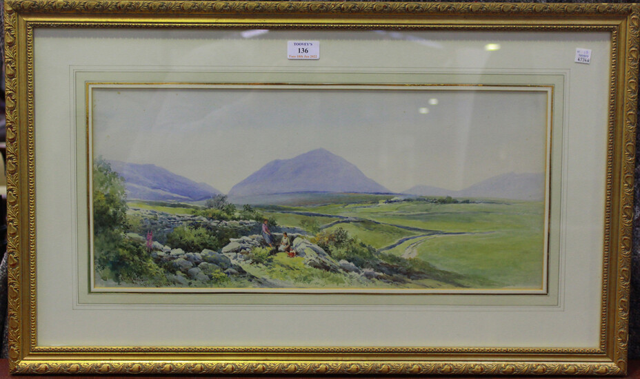 Charles Rowbotham - 'Near Muckross, Killarney' (Ireland), watercolour, signed, titled and