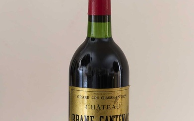 1 bouteille CHÂTEAU BRANE CANTENAC 1980 2e... - Lot 136 - Expertisez Enchères